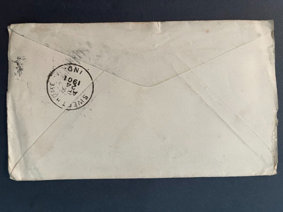 JA Steinberger Chenoa Illinois Sweet Home Indiana Duplex Cancel 2 Cent Cover