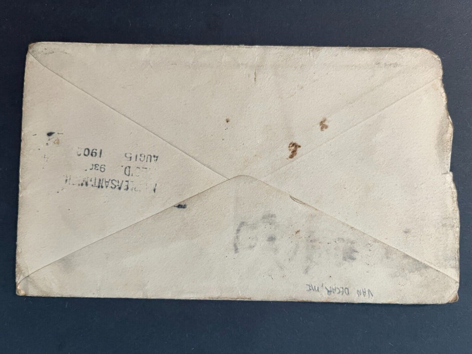 1902 John A. Brumbaugh Contractor Elkhart Indiana Van Decar MI 2 Cent Cover