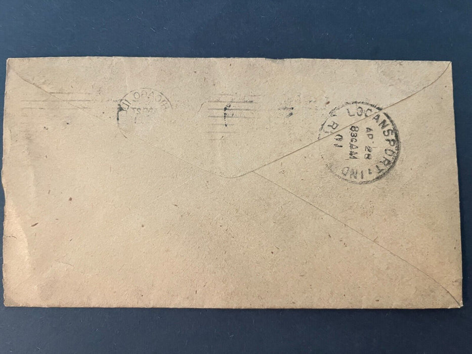 Western Farm Department Home Insurance Co. NY Chicago Illinois Logansport Cover