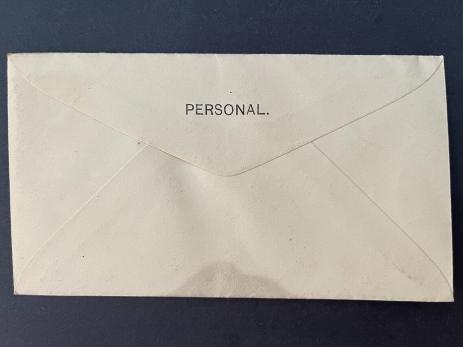 The Corn Exchange National Bank Frank W. Smith Chicago Illinois Personal Cover