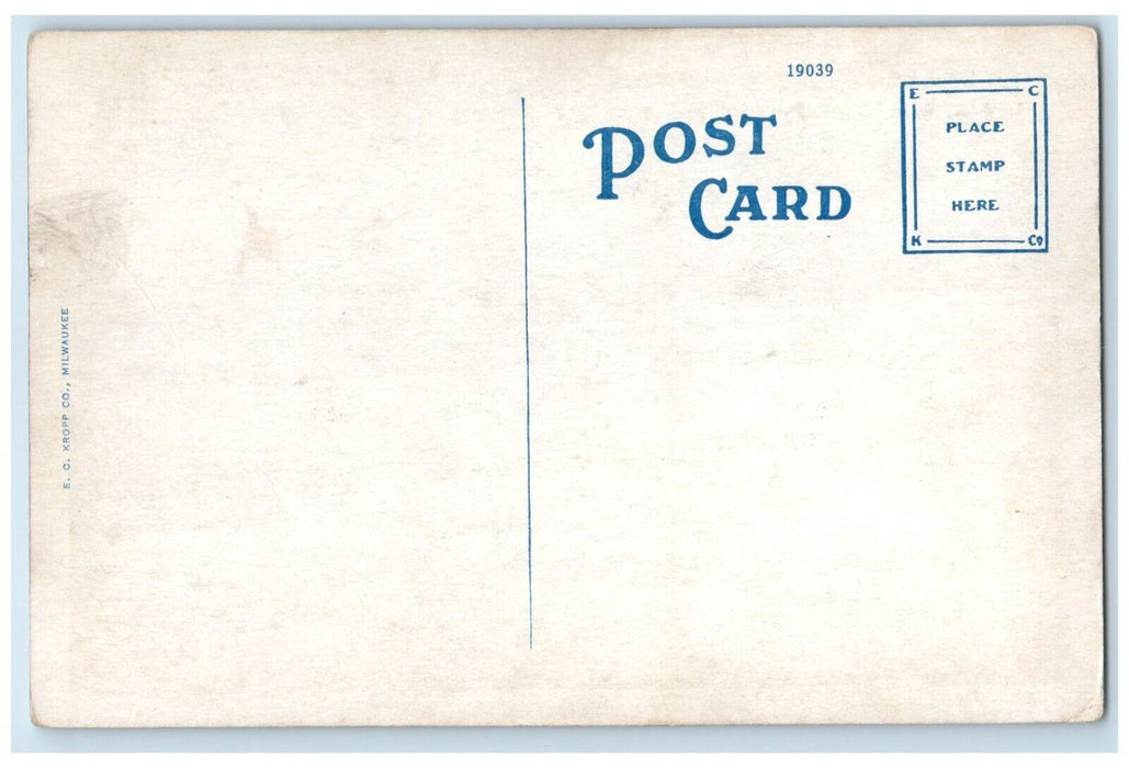 c1920 Birds Eye View L. & N. R. R. Docks Pensacola Florida FL Unposted Postcard