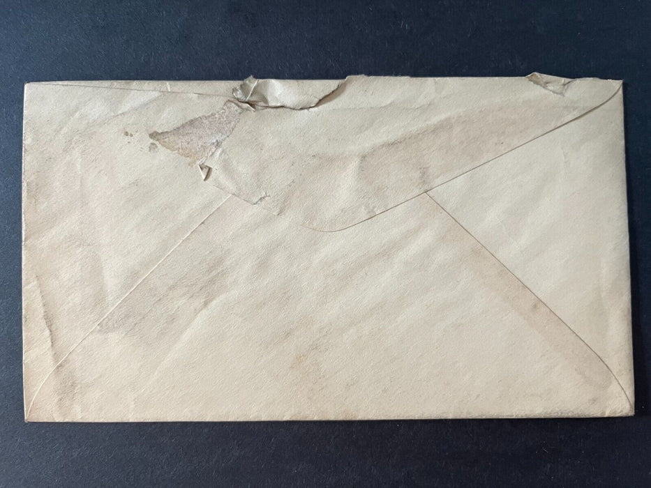 The Merchants National Bank Indianapolis Indiana Logansport Cancel 2 Cent Cover