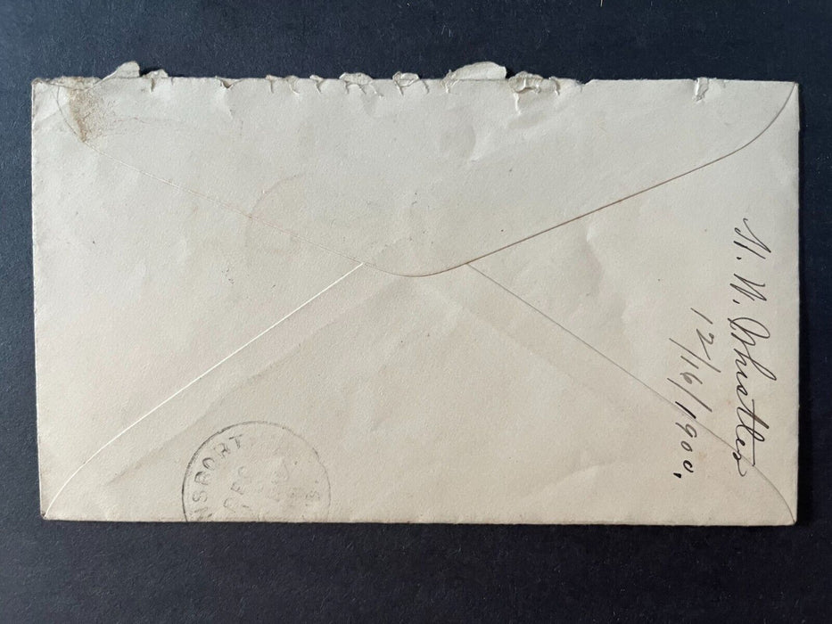 Mr. Wilson New Waverly Indiana To Logansport Target Cancel 2 Cent Cover