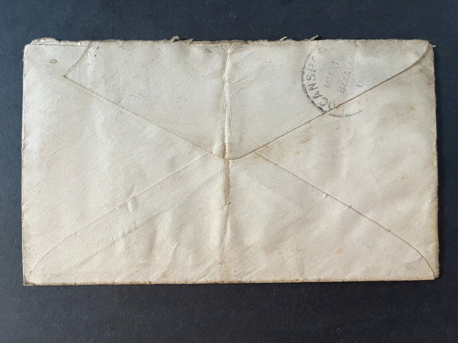 1901 Mr. Schearer Logansport Cass Co. Indiana Marseille Ohio 2 Cent Cover