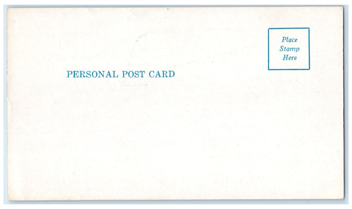 c1950's Mr and Mrs. Elliot R Davis Bertrand Nebraska NE Unposted Postal Card