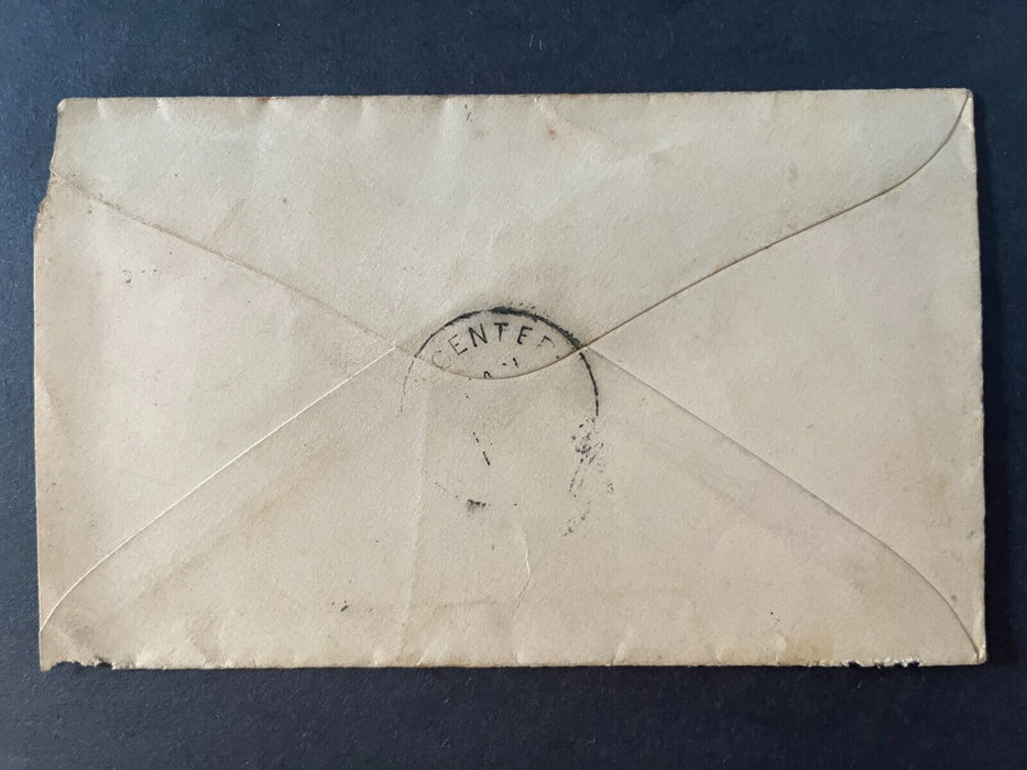 Mr. Gray AL West New Waverly Indiana To Royal Center 2 Cent Cover