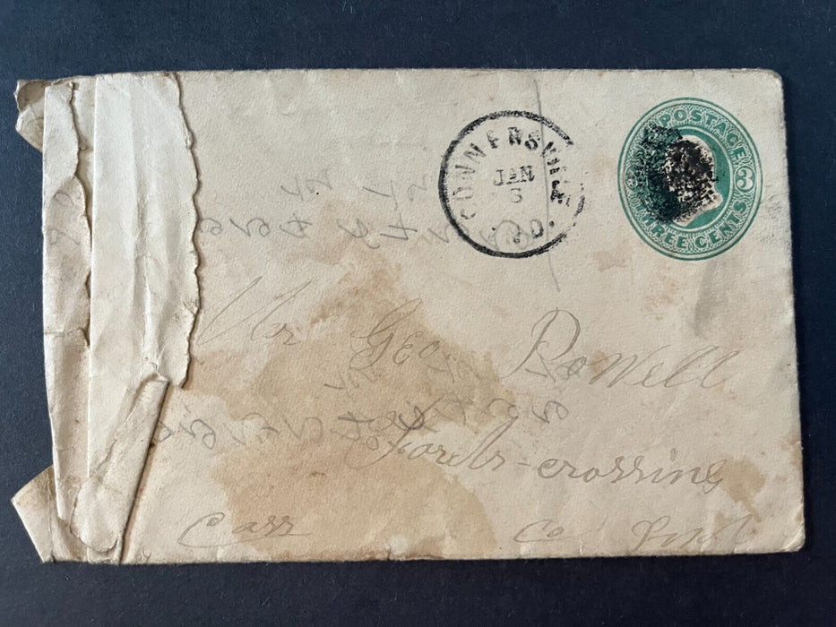 Mr. Rowell Connersville Indiana To Ford Crossing Duplex 2 Cent Cover