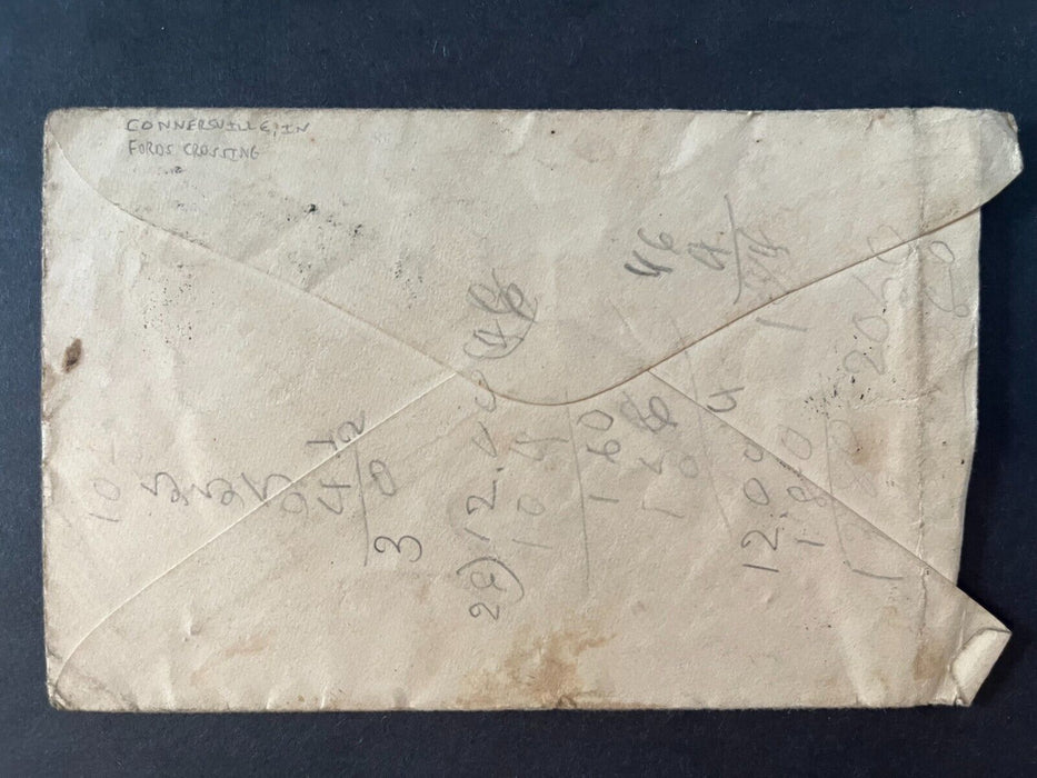 Mr. Rowell Connersville Indiana To Ford Crossing Duplex 2 Cent Cover