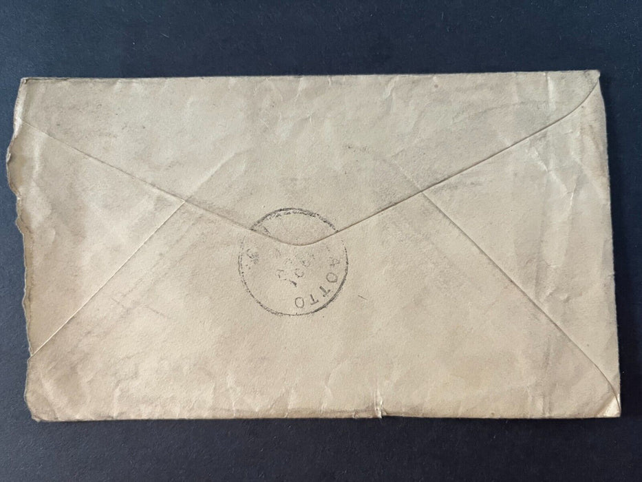 1901 Mr Gray Laotto Noble County Indiana Royal Center Duplex Cancel 2 Cent Cover
