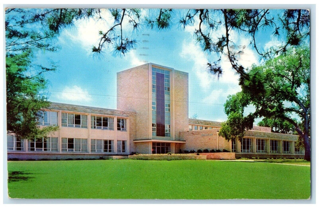 1959 Exterior View Morgan Hall Washburn University Topeka Kansas Posted Postcard