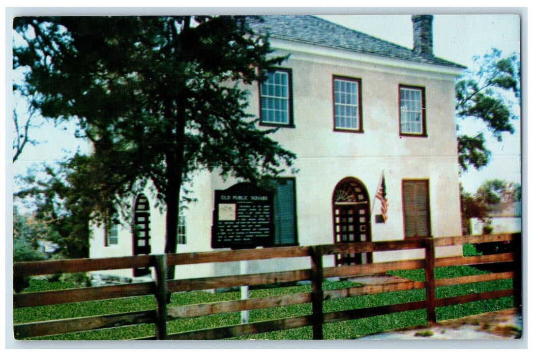 c1960 Exterior View Old Drum Trial Court House Warrensburg Missouri MO Postcard