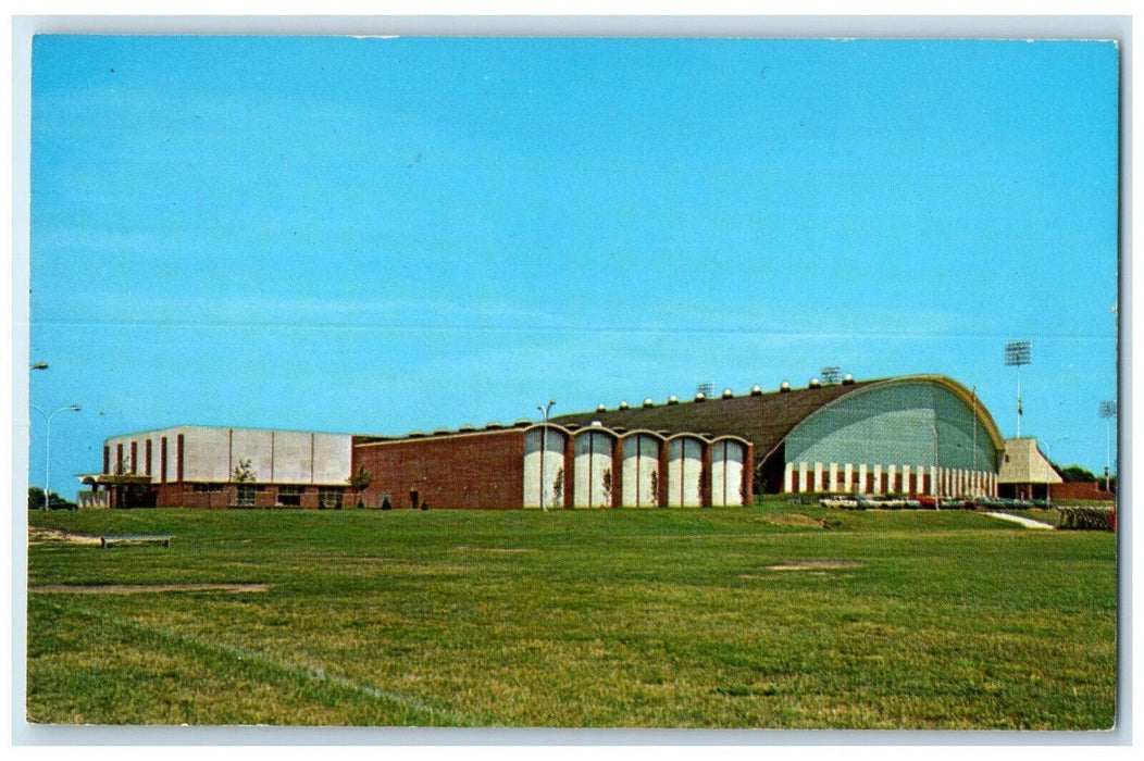 c1960 Clifford E. Horton Education Buildings Redbirds Exterior Illinois Postcard