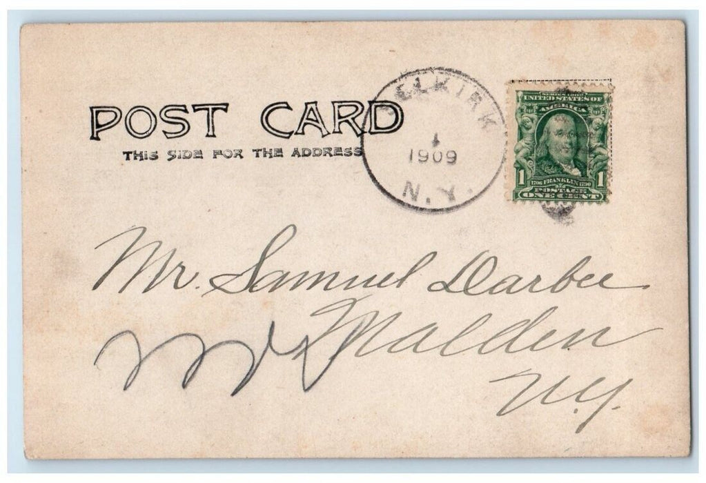 1909 Velocipede Unique Railroad Vehicle Shanty Selkirk NY RPPC Photo Postcard