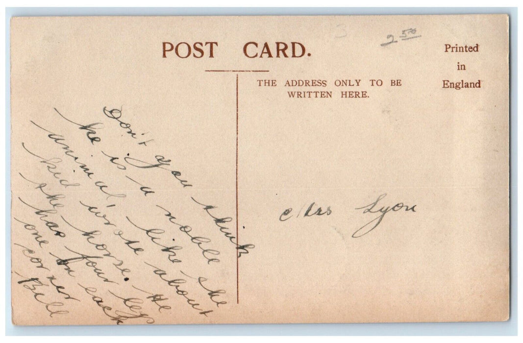 c1910's Deer In Stanley Park Vancouver BC Canada RPPC Photo Antique Postcard