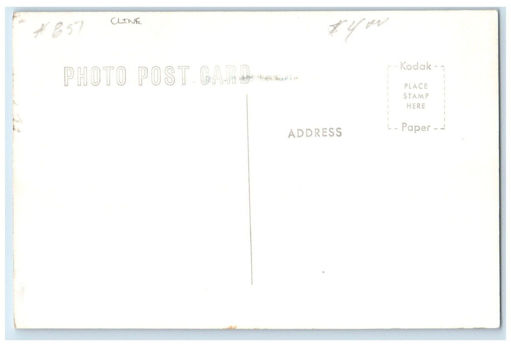 c1950's Highway Bridge Across The Tennessee River Cline RPPC Photo Postcard