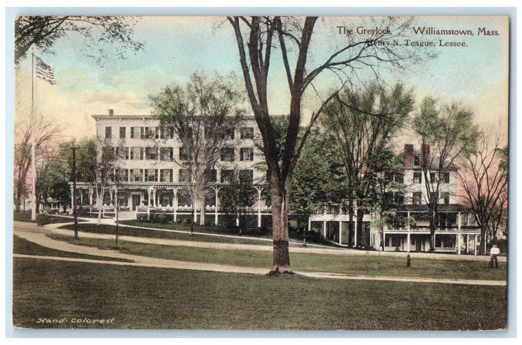 1940 Henry Teague Lessee Greylock Williamstown Massachusetts MA Antique Postcard