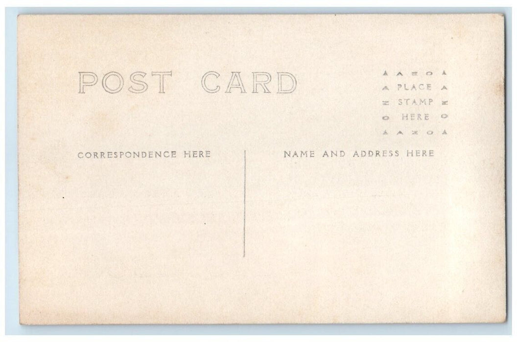 c1910's Southwestern College Richardson Students Winfield KS RPPC Photo Postcard