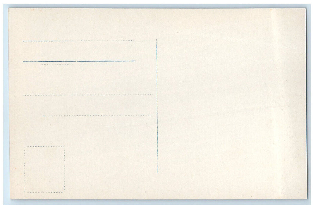 c1940's Interior of the Cathedral Stavanger Norway RPPC Photo Postcard