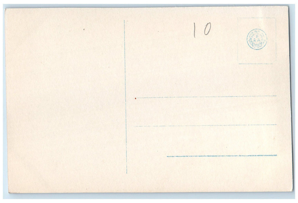 c1940's View of Kongensgade Trondheim Norway Unposted RPPC Photo Postcard