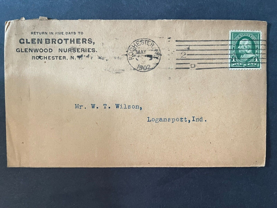 Glen Brothers Glenwood Nurseries Rochester New York Logansport Indiana Cover