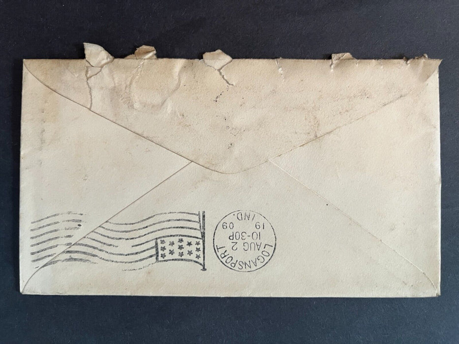1909 Pittsburg Cincinnati Chicago & St. Louis Railway Co. Logansport IN Cover