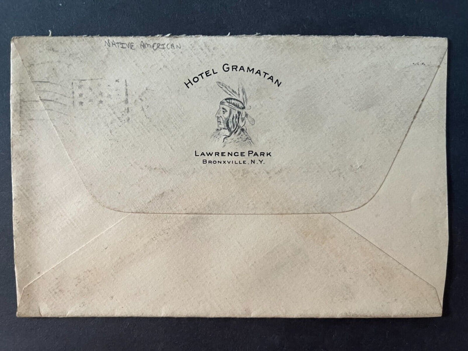 1914 Mr. Wilson Bronxville New York Logansport Indiana Native American Cover