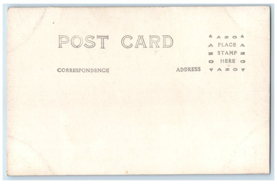 c1918 West Indian Coin Divers Boats Martinique Caribbean RPPC Photo Postcard