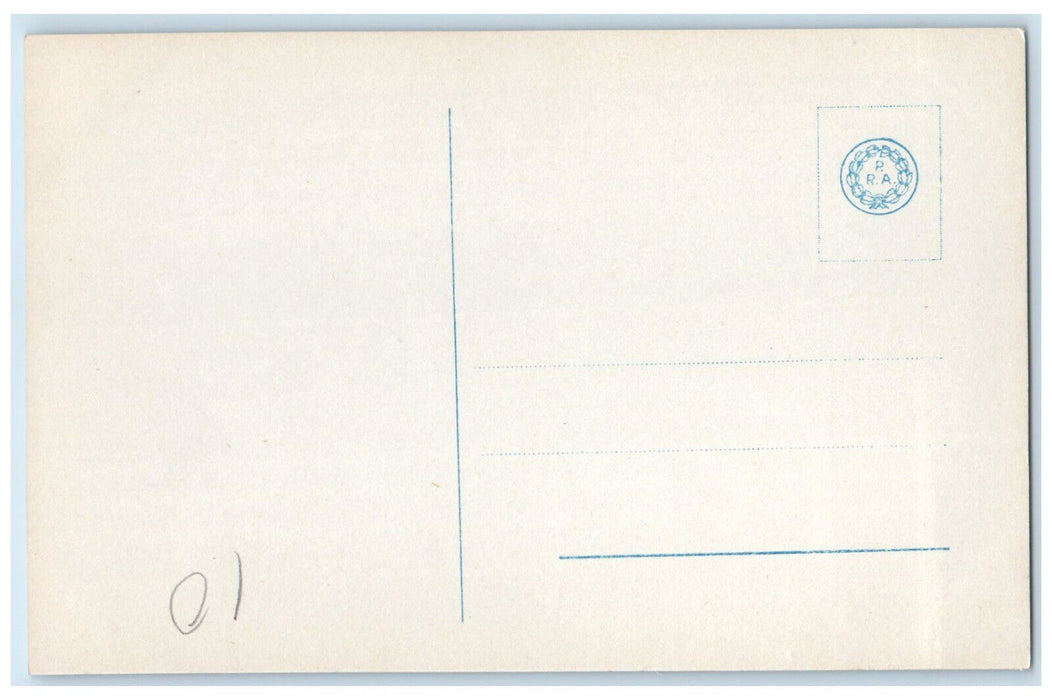 c1940's Houses Mountains Road View Laerdalsoren Norway RPPC Photo Postcard