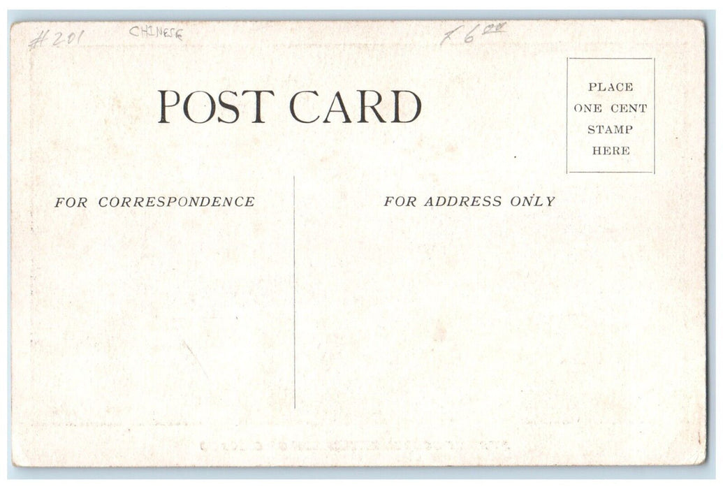 Sunday School Extension Of Chicago IL, American And Chinese Playmates Postcard