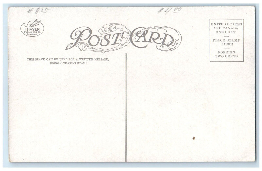 c1910 General View Eagles Nest Range Kremmling Colorado Moffat Road CO Postcard