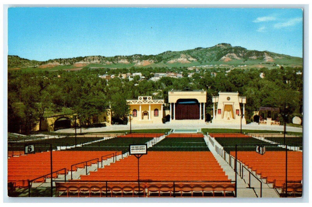 c1960 Black Hills Passion Play Amphitheater Spearfish South Dakota SD Postcard