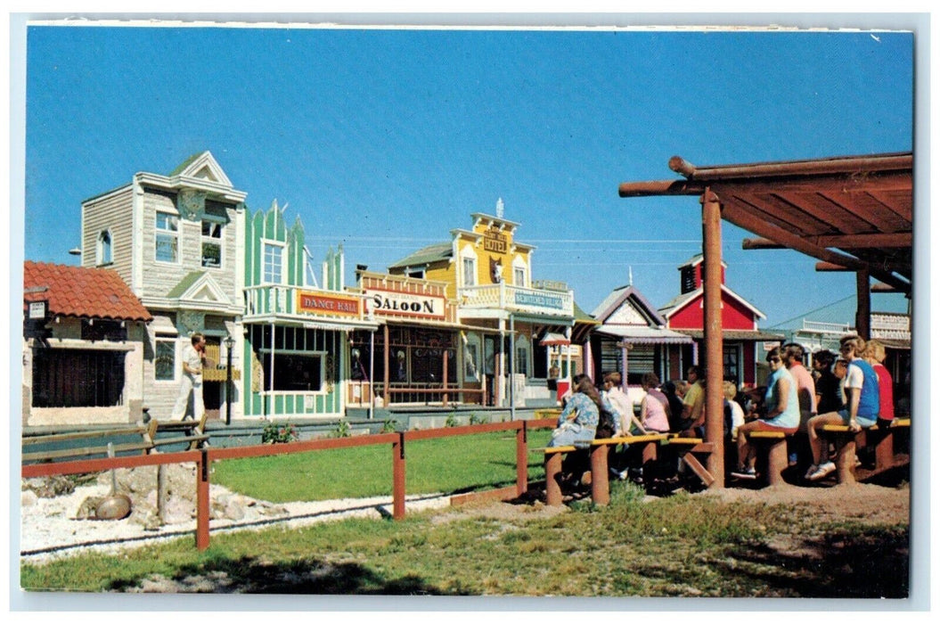 1960 Black Hills Reptile Gardens Rushmore Road Rapid City South Dakota Postcard