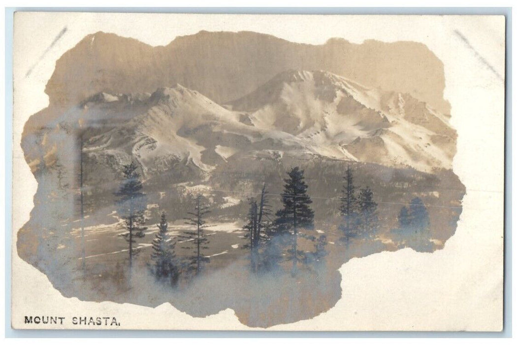 c1905 Mount Shasta View California CA RPPC Photo Unposted Postcard