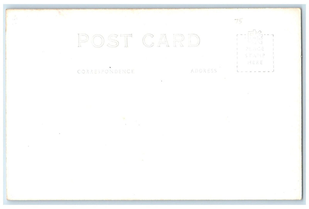 c1940's Aerial View Of Main Business District Kansas City MO RPPC Photo Postcard