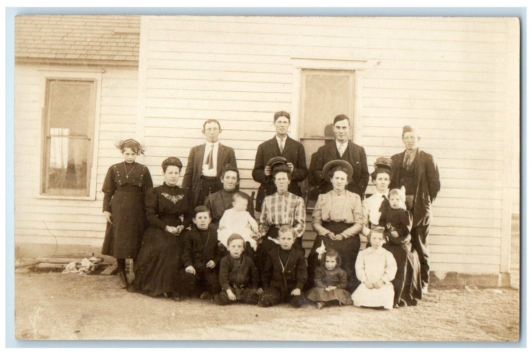 c1910's Gove City Quinter Kansas KS RPPC Photo Posted Antique Postcard