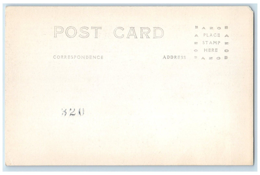 c1930s String Lake And Mt. Moran Jackson Lake Lodge Moron WY RPPC Photo Postcard