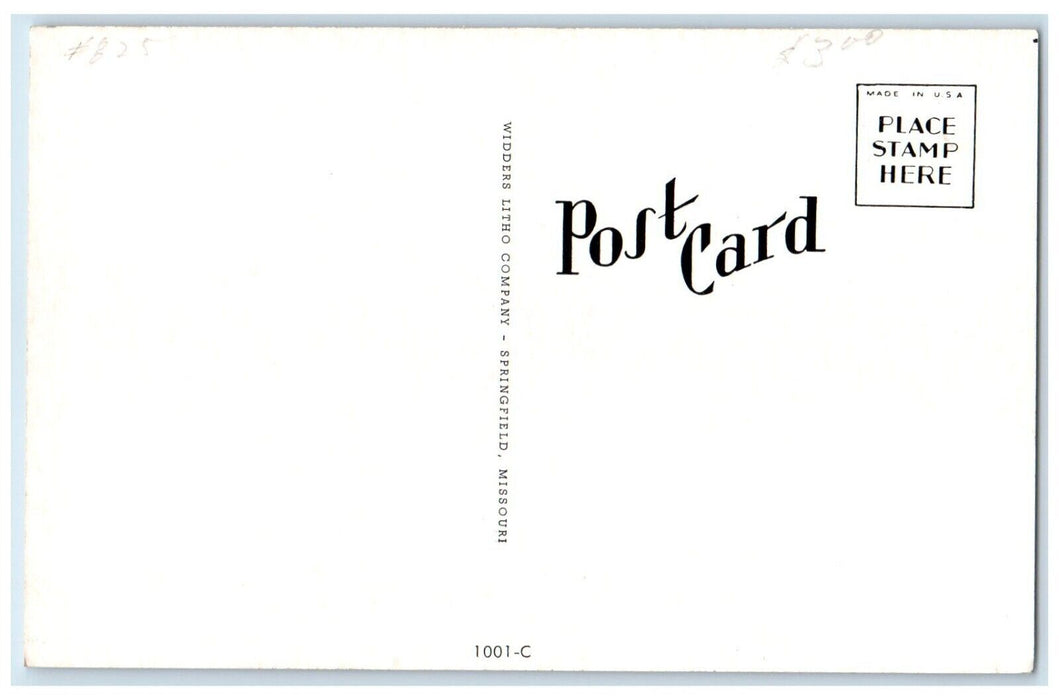 c1940 Too Much Speed Ticket Jack Ratliff Pritchett Colorado CO Unposted Postcard