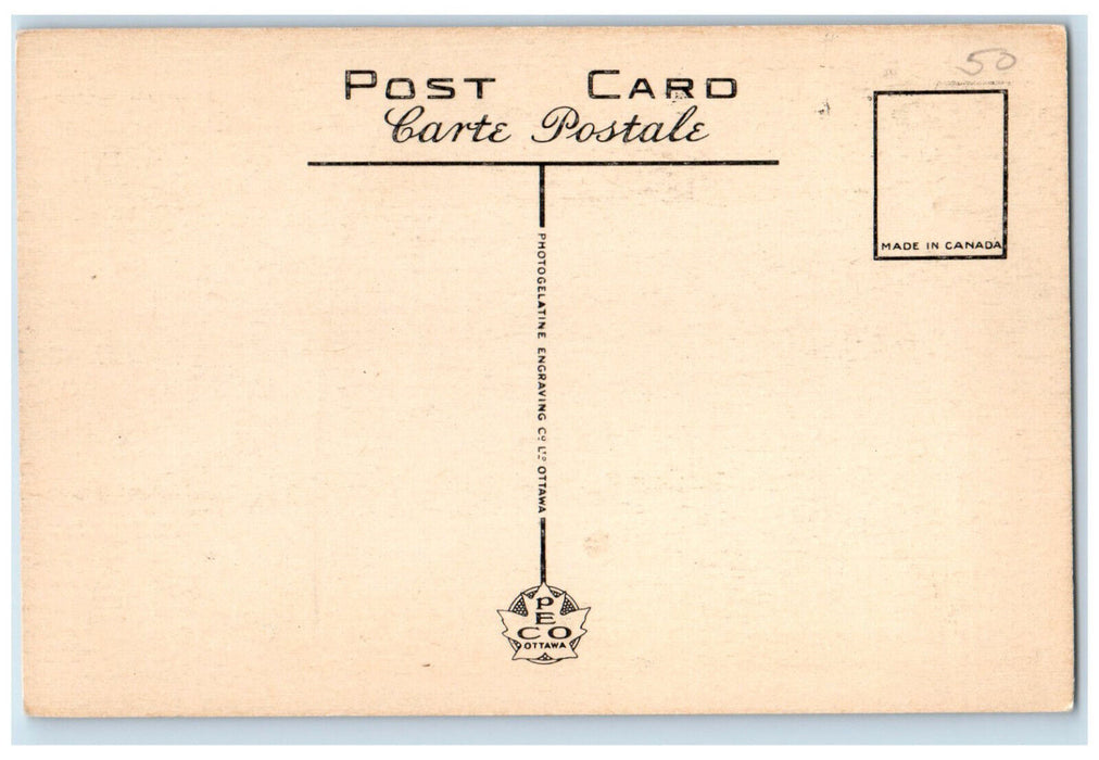 c1940's Business at the Bottom Ford Hotel Montreal Quebec Canada Postcard