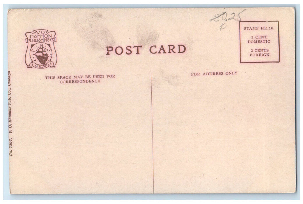 c1910 Freighters Waiting to Enter Locks Sault Ste Marie Ontario Canada Postcard