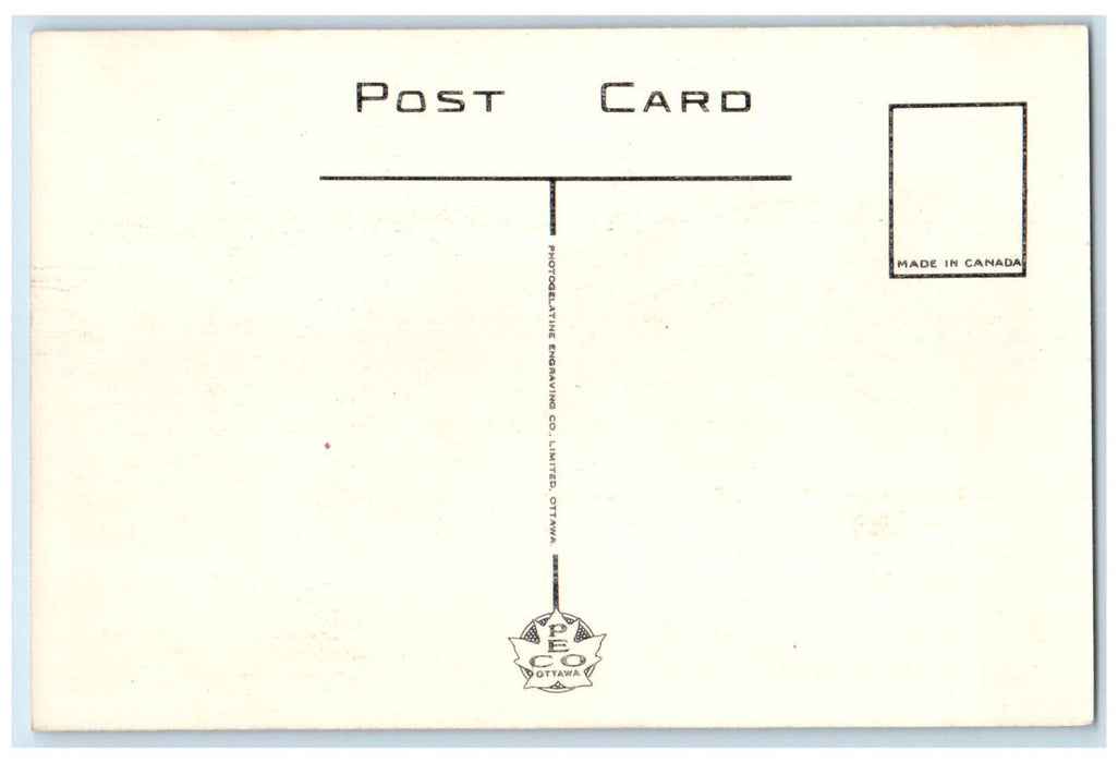 c1940's General Hospital Yarmouth Nova Scotia Canada Vintage Unposted Postcard