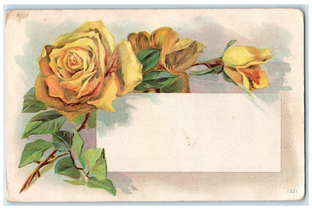 1908 Flowers Sacramento Nebraska NE Nampa Idaho ID DPO Ghost Town Postcard