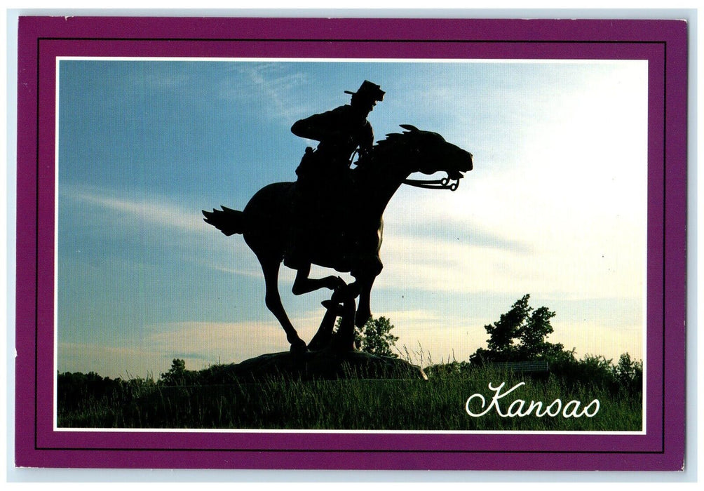 1992 Columbus Day 500th Anniversary Cancel Columbus KS To Phillipsburg Postcard