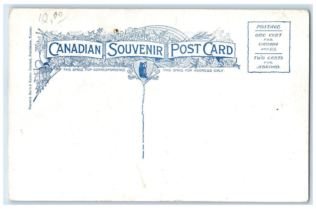 c1910 Scene at Fort Selkirk Yukon Canada Unposted Antique Postcard