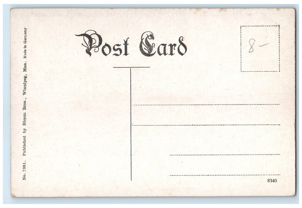 c1910 Showing Cake Ovens Railway Fernie British Columbia Canada Postcard