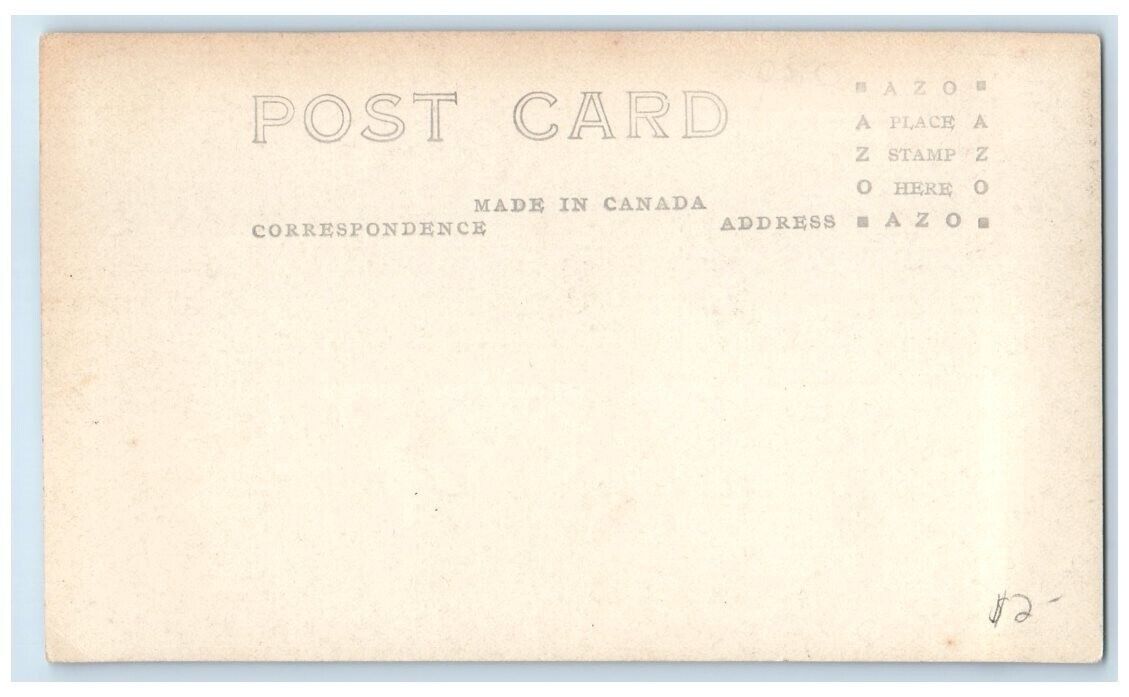 c1920's Tettegouche Railroad Train Baptism River Bridge MN RPPC Photo Postcard