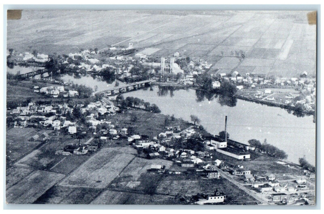 c1940's Ste-Anne De La Perade Cte Champlain Quebec Canada Postcard