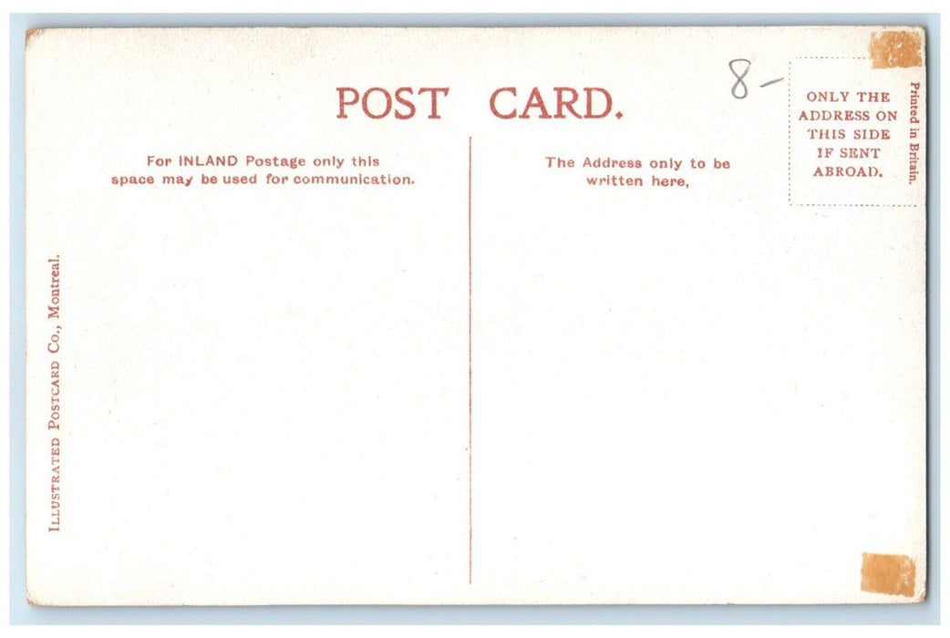 c1910 The Notch Montreal River Lake Timiskaming CPR System Canada Postcard