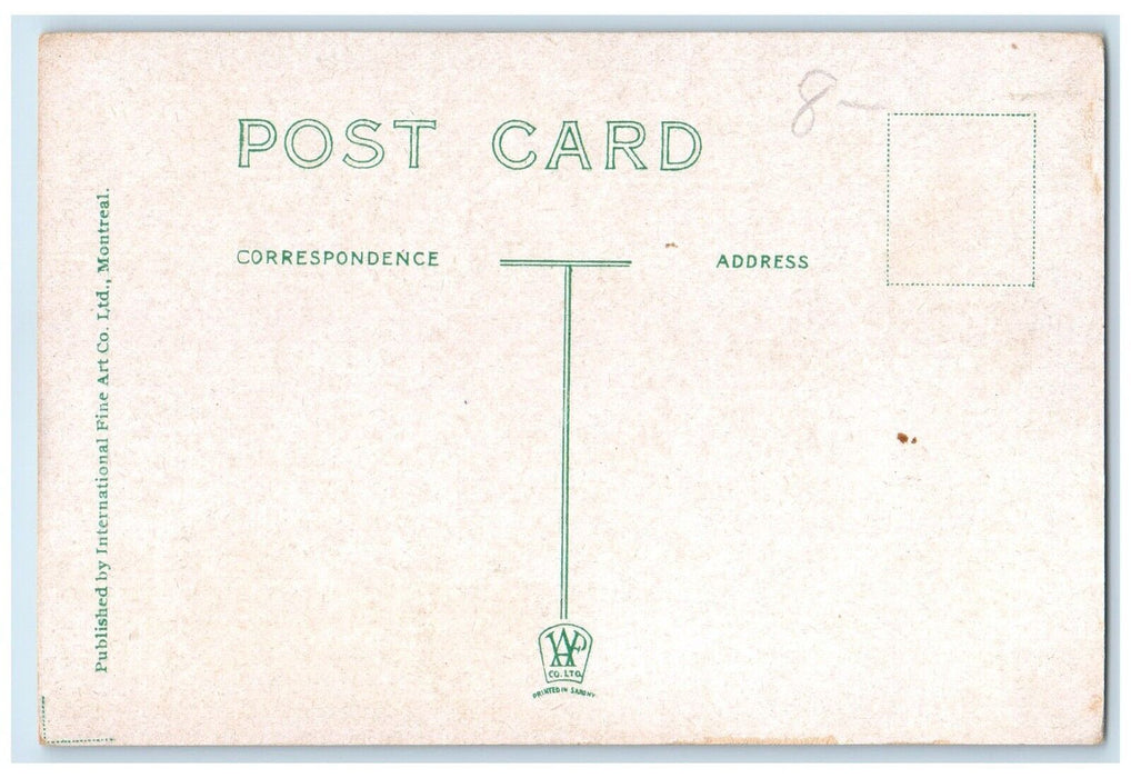 c1910 Bureau De Poste Post Office Hull Quebec Canada Antique Postcard