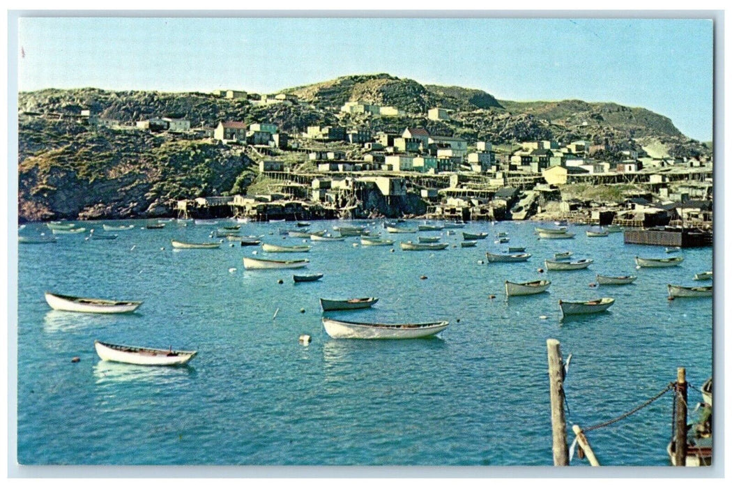 c1950's Northerly Headland of Conception Bay Bay De Verde Canada Postcard