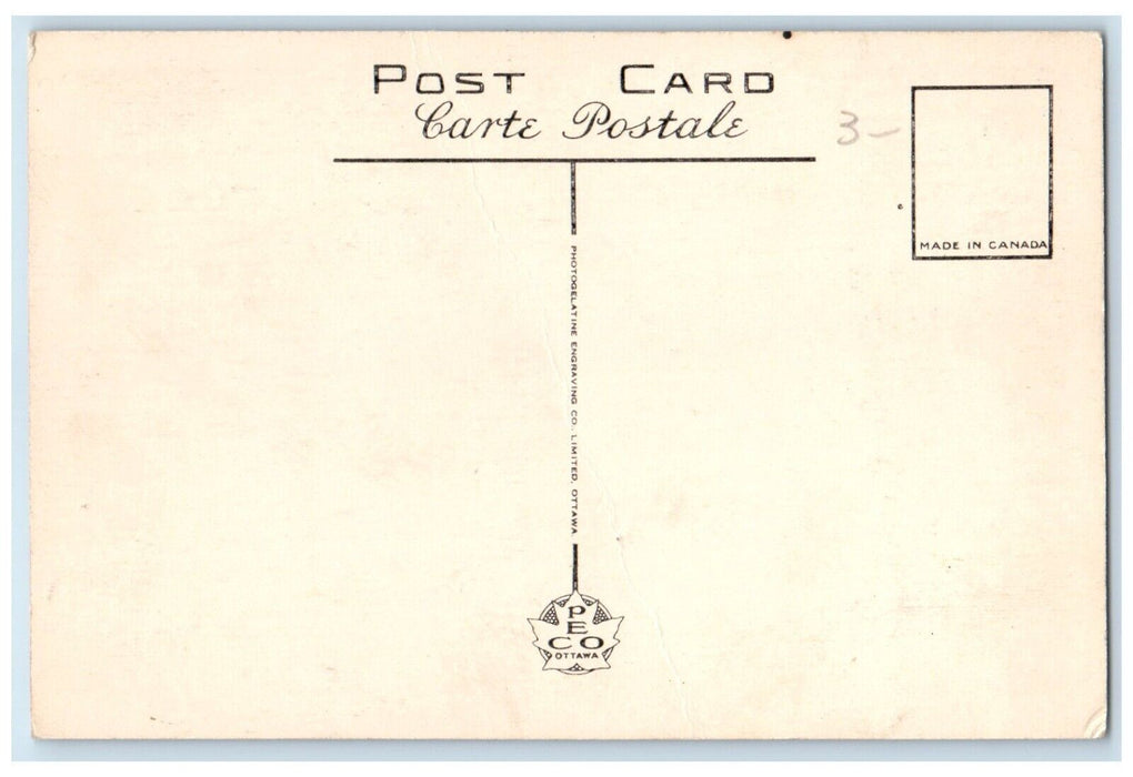 c1940's Golden Gates Entrance to Point Pleasure Park Halifax Canada Postcard